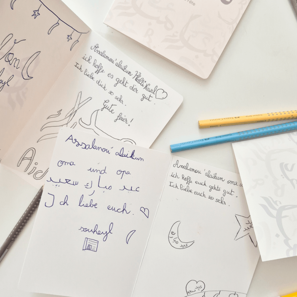 Carte Aid Moubarak – Bleu royal – Image 2