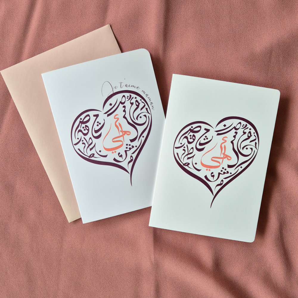 Carte Je t'aime Maman